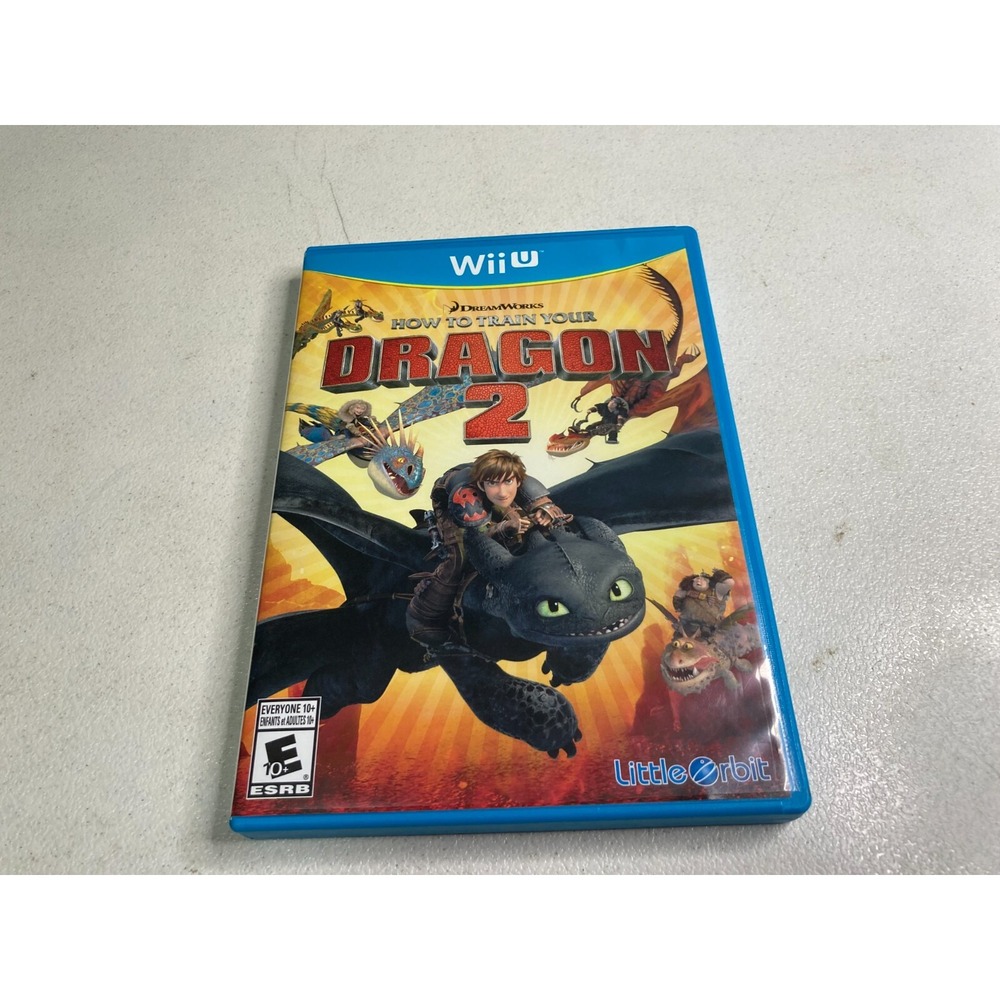 How To Train Your Dragon 2 Nintendo Wii U 2014 Complete CIB Tested Hiccup Eret